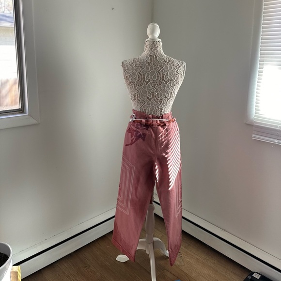 Free People Electric Sands Embroidered Trousers, NWT, size: oversized 2 - Picture 5 of 5